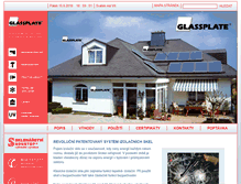 Tablet Screenshot of glassplate.cz